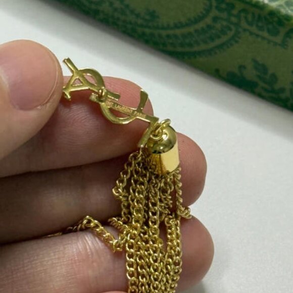 Yves Saint Laurent Earrings - Flawless with Original Box - Picture 2 of 6